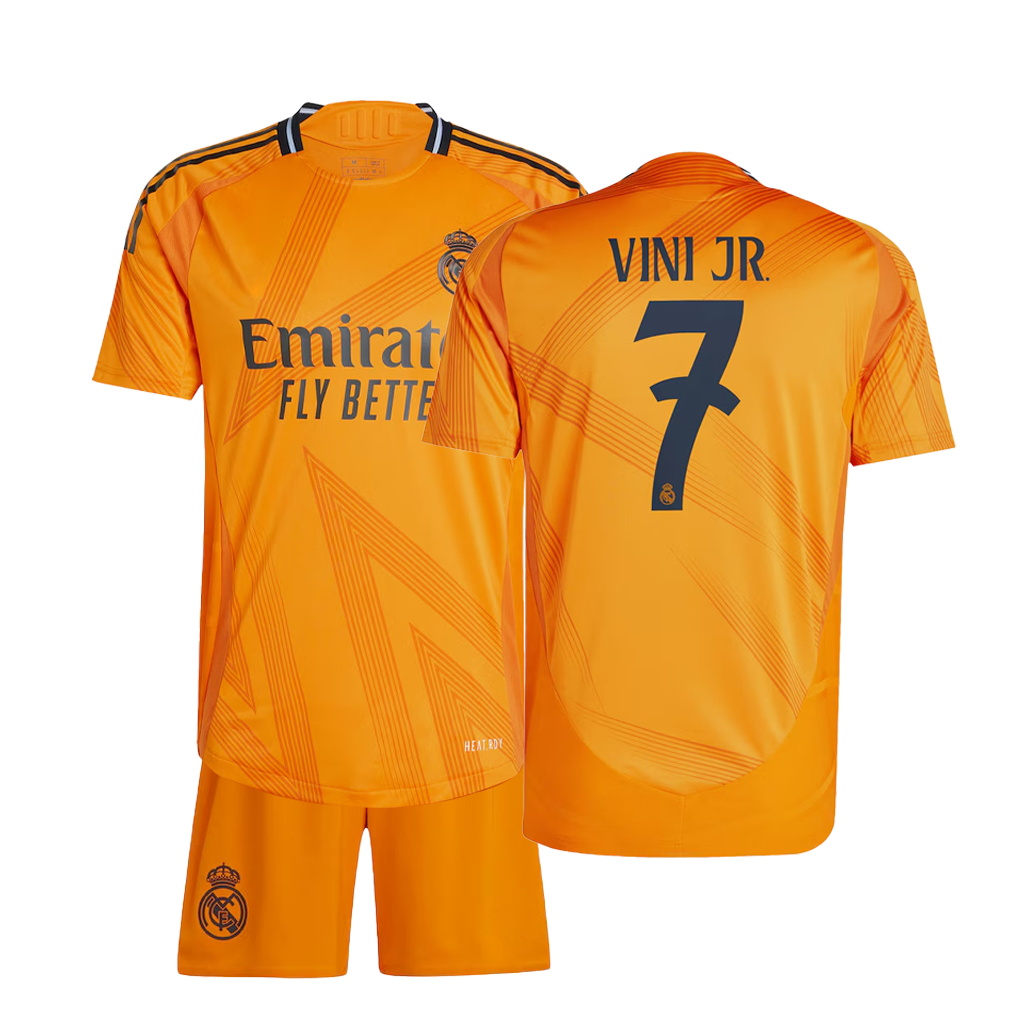 VINI JR #7 MADRID AWAY 24-25 SOCCER KIT – Soccer Planet Tx VINI JR #7 MADRID AWAY 24-25 SOCCER KIT – Soccer Planet Tx