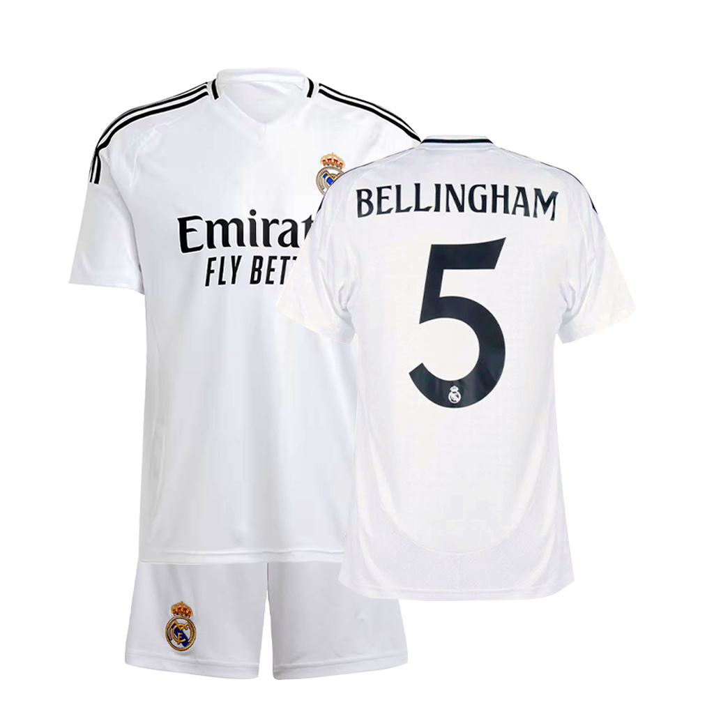 BELLINGHAM #5 MADRID HOME 24-25 SOCCER KIT