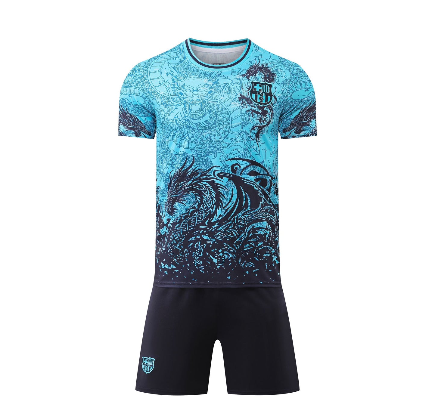 MESSI #10 BARCELONA DRAGON EDITION SOCCER KIT