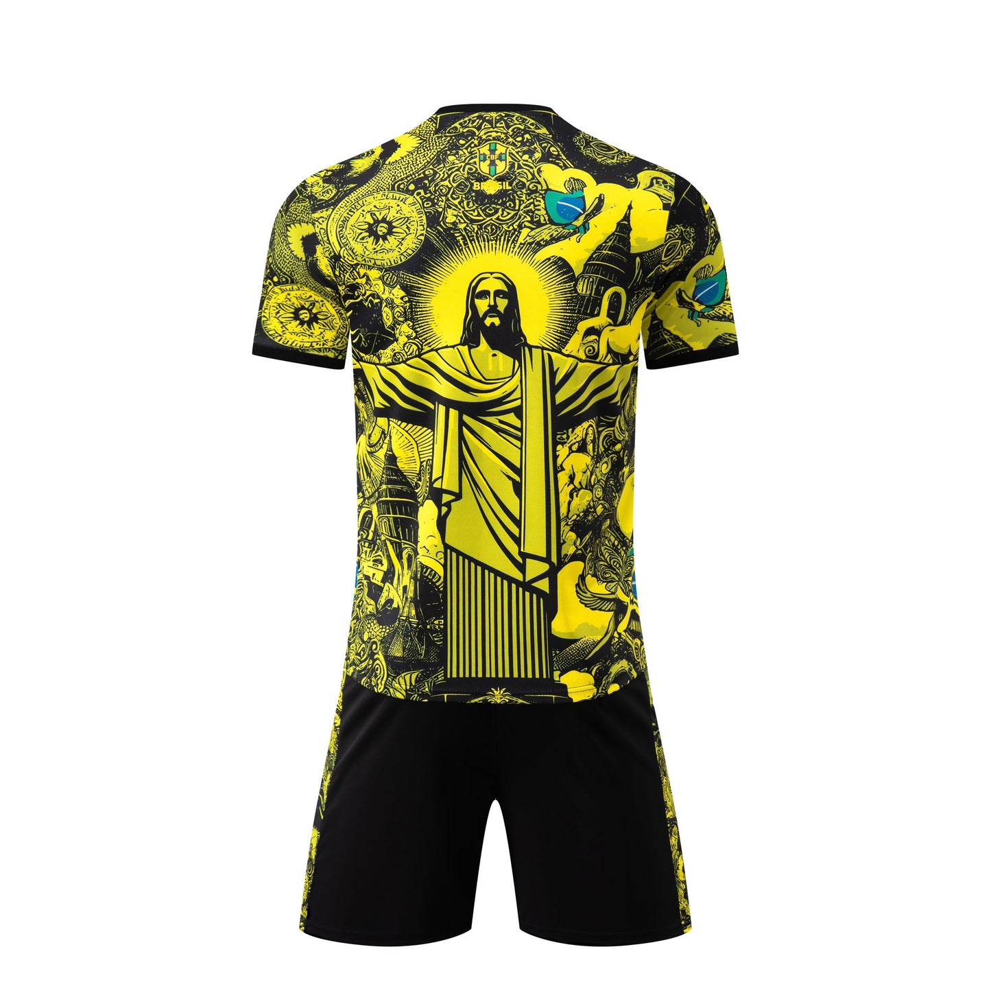 BRAZIL SPECIAL EDITION YELLOW 25-26 SOCCER KIT