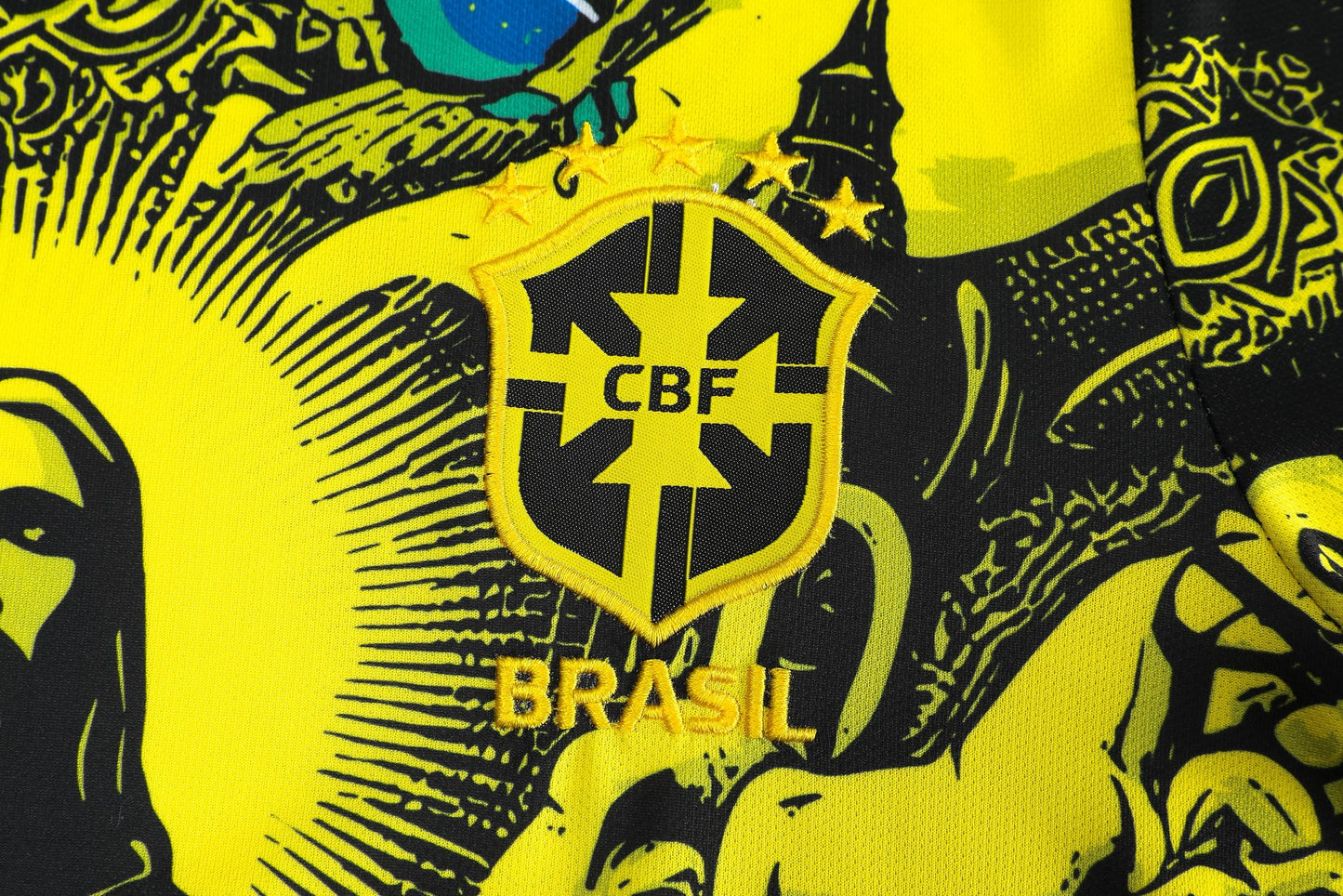 BRAZIL SPECIAL EDITION YELLOW 25-26 SOCCER KIT