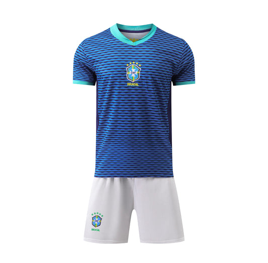 VINI JR #7 BRAZIL AWAY 24-25 SOCCER KIT
