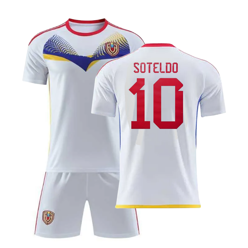 SOTELDO #10 VENEZUELA AWAY 24-25 SOCCER KIT