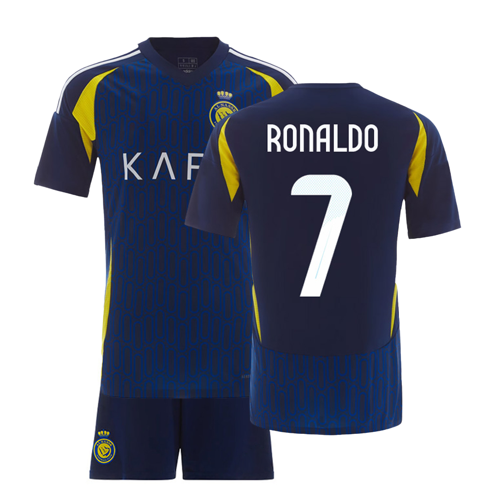 RONALDO #7 ALNASSR AWAY 24-25 SOCCER KIT
