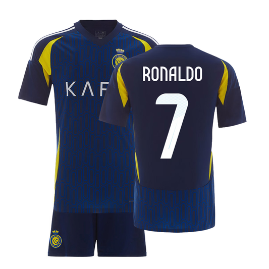 RONALDO #7 ALNASSR AWAY 24-25 SOCCER KIT