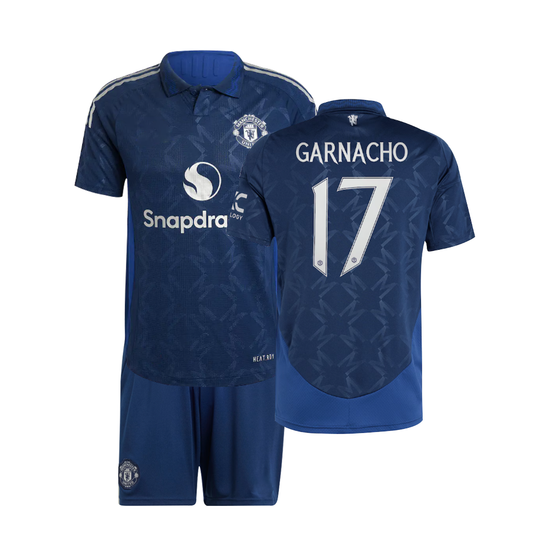 GARNACHO #17 MAN UTD AWAY 24-25 SOCCER KIT
