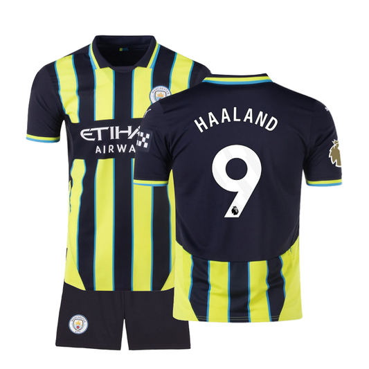 HAALAND #9 MAN CITY AWAY 24-25 SOCCER KIT