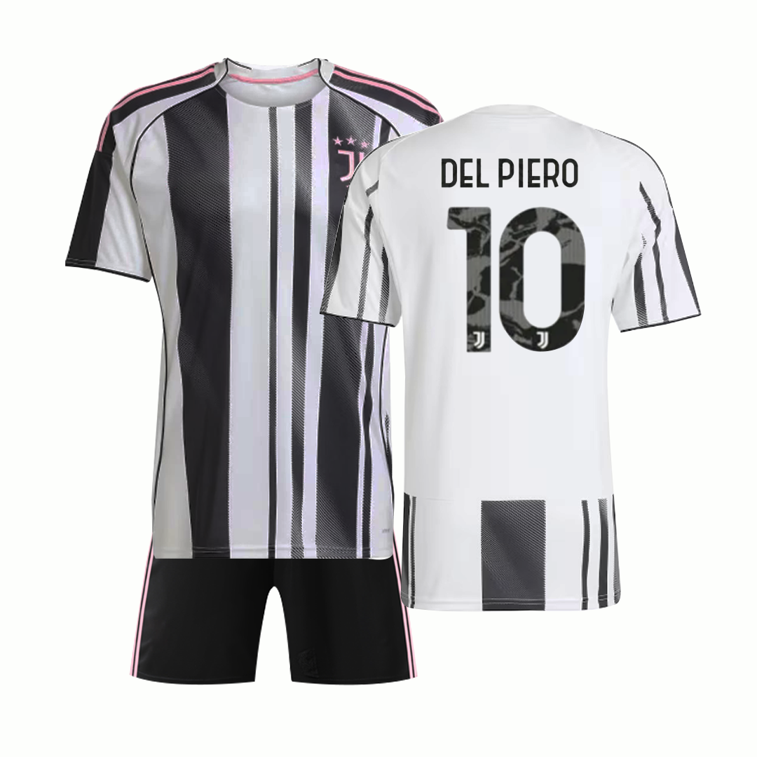 DEL PIERO #10 JUVENTUS HOME 25-26 SOCCER KIT