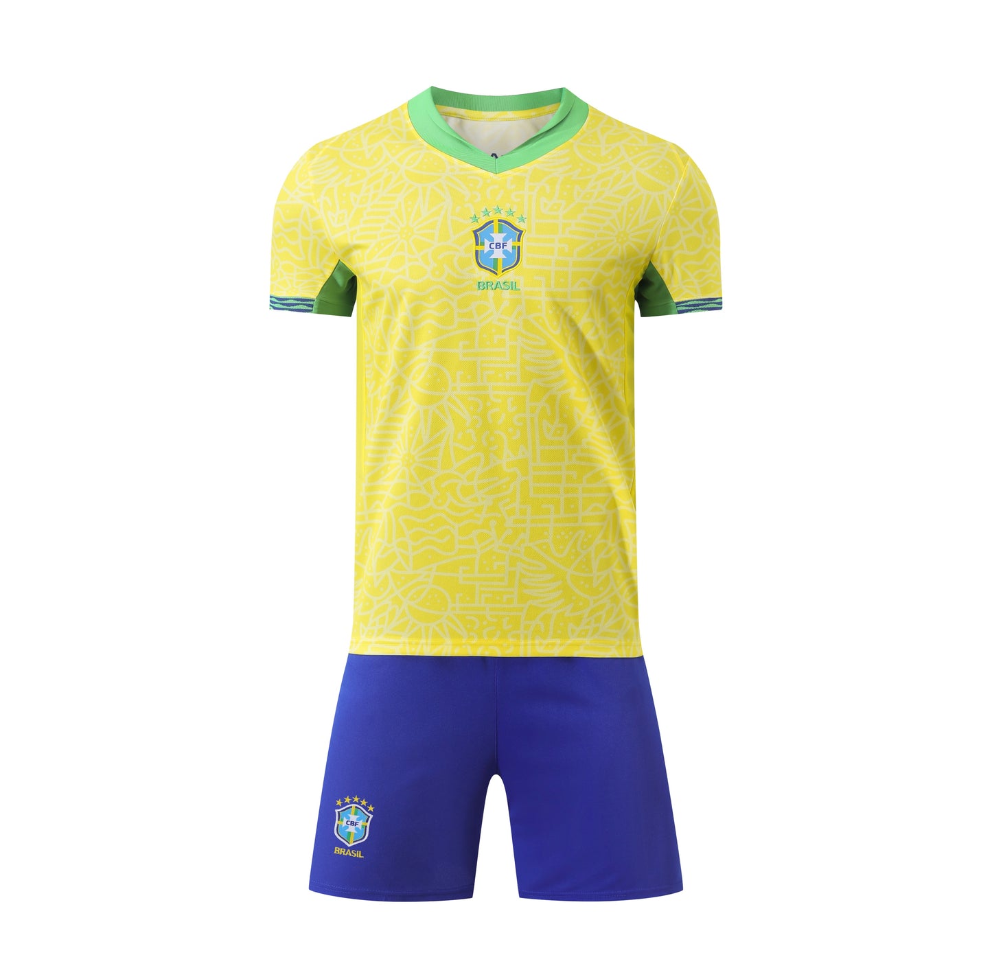 VINI JR. BRAZIL #7 HOME 24-25 SOCCER KIT