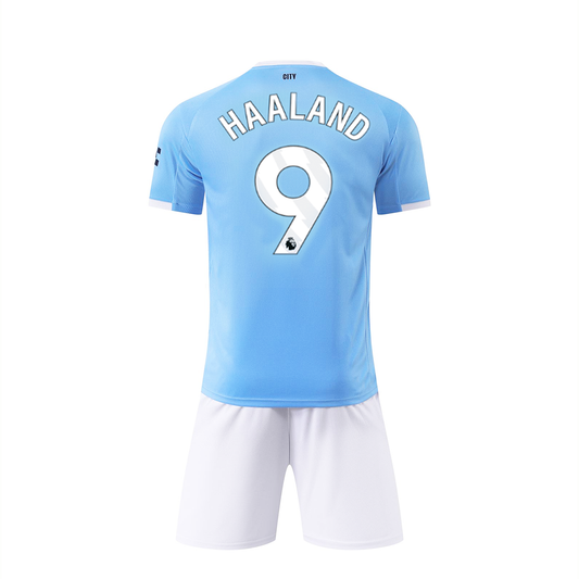 HAALAND #9 MAN CITY HOME 25-26 SOCCER KIT