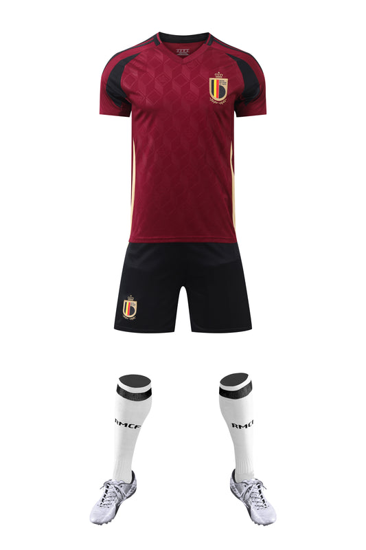 DE BRUYNE #7 BELGIUM HOME 24-25 SOCCER KIT