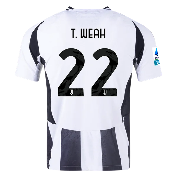 T. WEAH #22 JUVENTUS HOME 24-25 SOCCER KIT