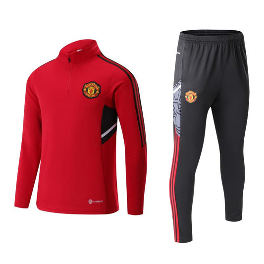 YOUTH RED MAN UNITED TRAINING SUIT