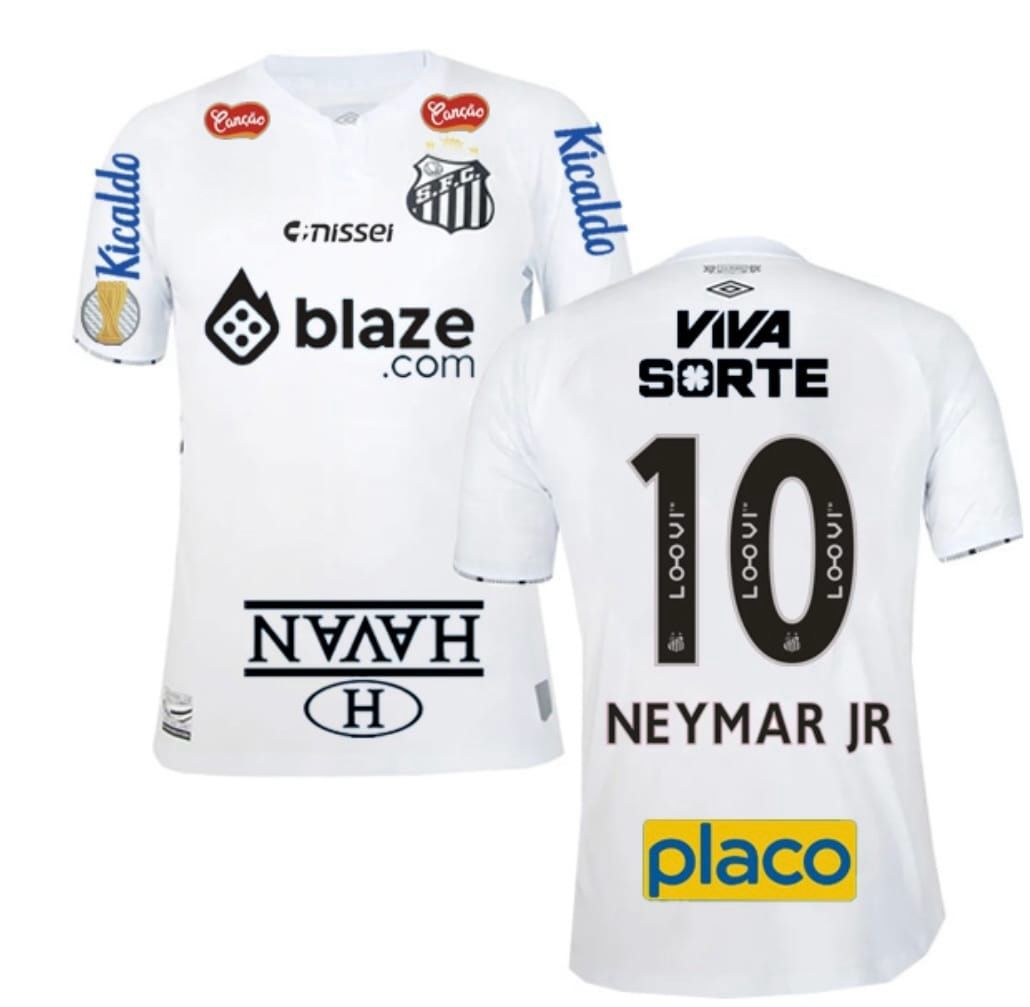 NEYMAR #10 SANTOS F.C HOME 25-26 SOCCER KIT