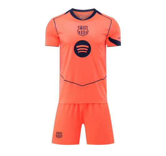 LAMINE YAMAL #10 BARCELONA THIRD 25-26 SOCCER KIT