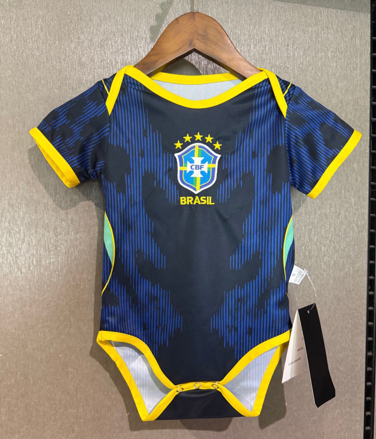 NEYMAR #10 BRAZIL AWAY ONESIES 26-27