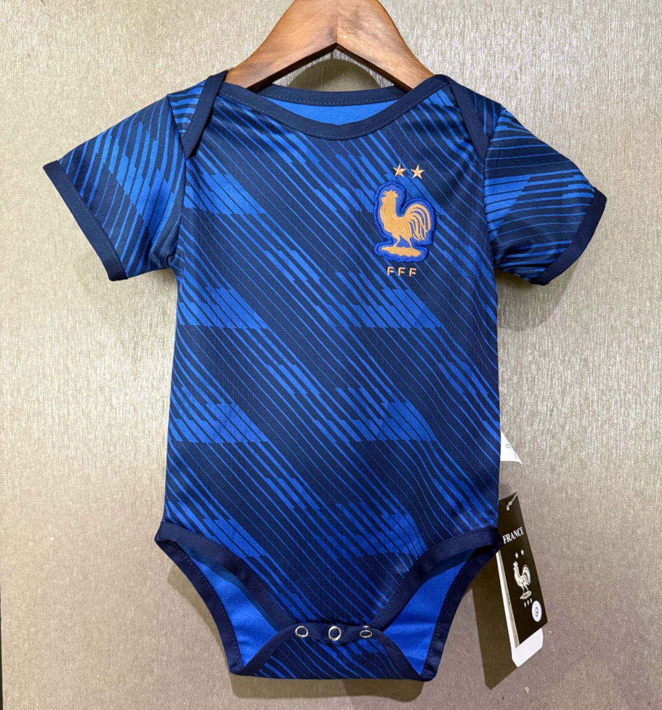 MBAPPE #10 FRANCE HOME ONESIES 26-27