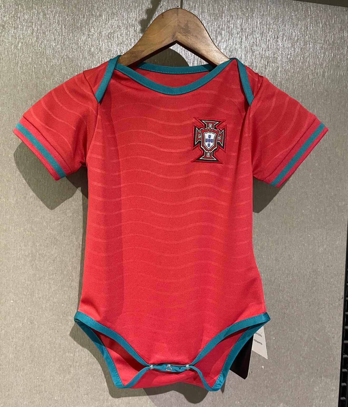 RONALDO #7 PORTUGAL HOME ONESIES 26-27