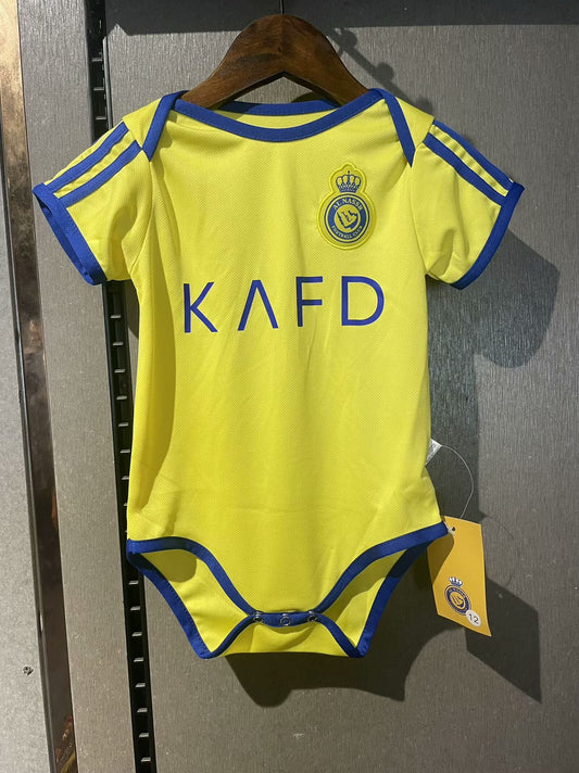 RONALDO #7 ALNASSR HOME ONESIES 24-25