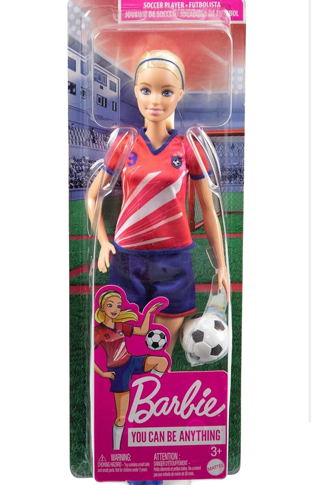 BARBIE SOCCER BLONDE