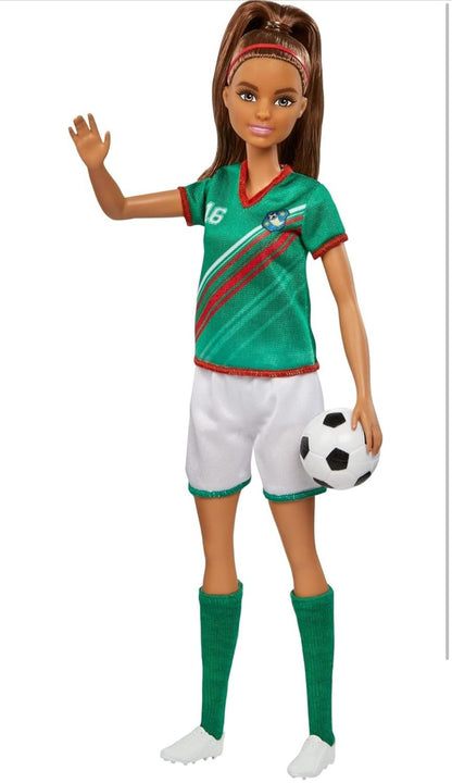 BARBIE SOCCER BRUNETTE