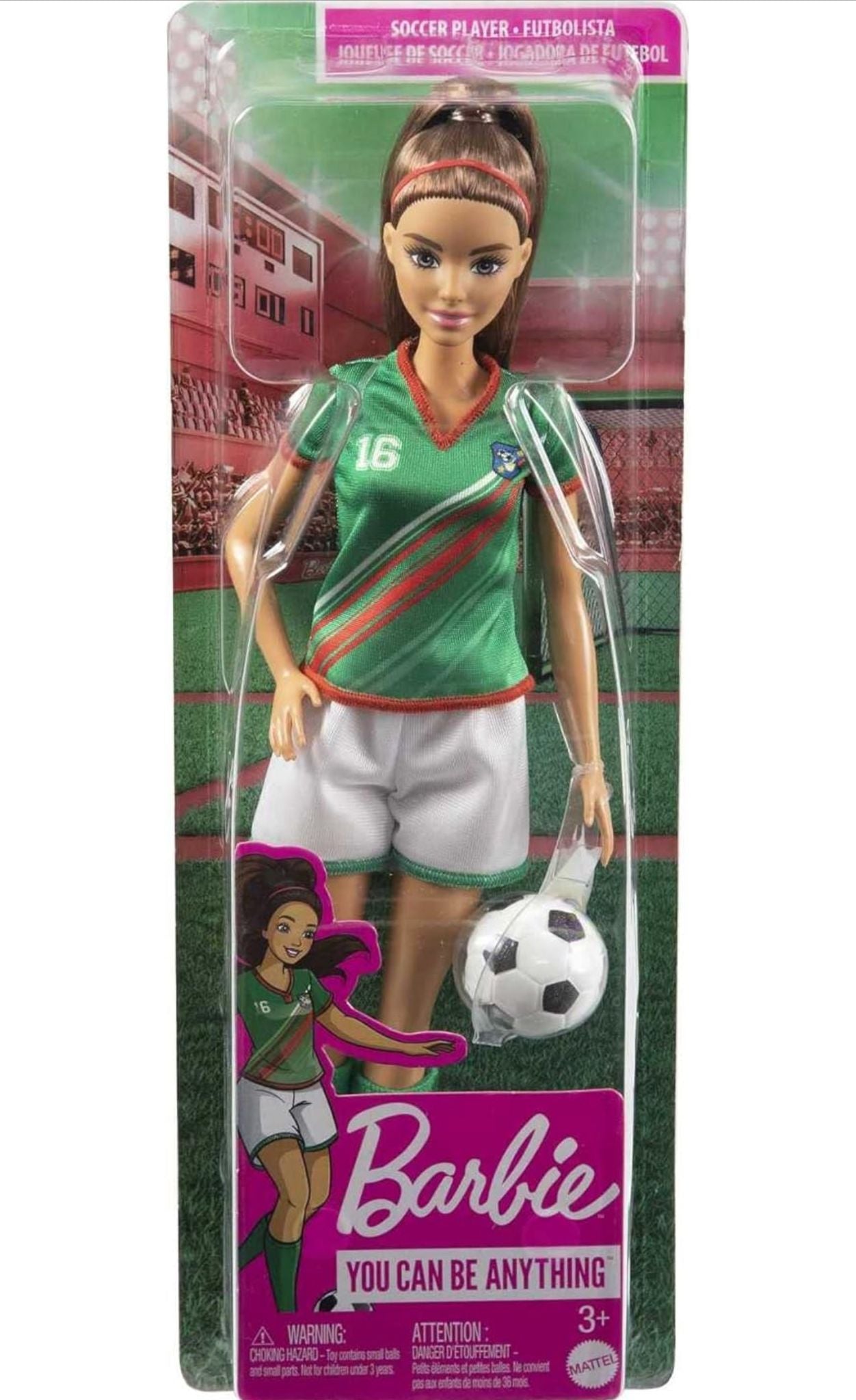 BARBIE SOCCER BRUNETTE