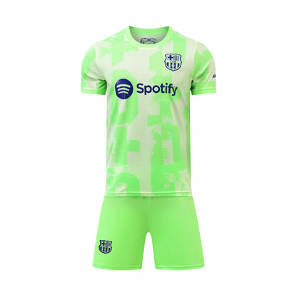 LAMINE YAMAL #19 BARCELONA THIRD 24-25 SOCCER KIT