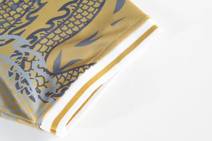 RONALDO #7 MADRID GOLDEN DRAGON EDITION SOCCER KIT