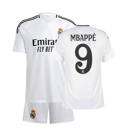 MBAPPE #9 MADRID HOME 24-25 SOCCER KIT