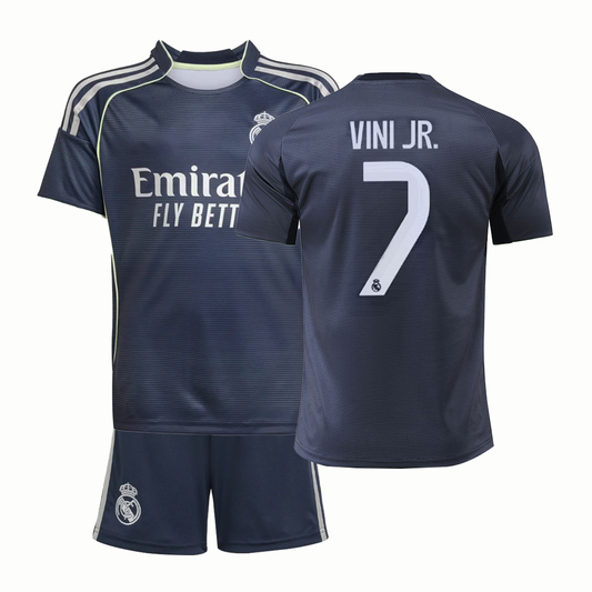 VINI JR #7 MADRID AWAY 25-26 SOCCER KIT