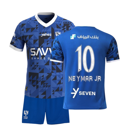 NEYMAR #10 ALHILAL HOME 24-25 SOCCER KIT