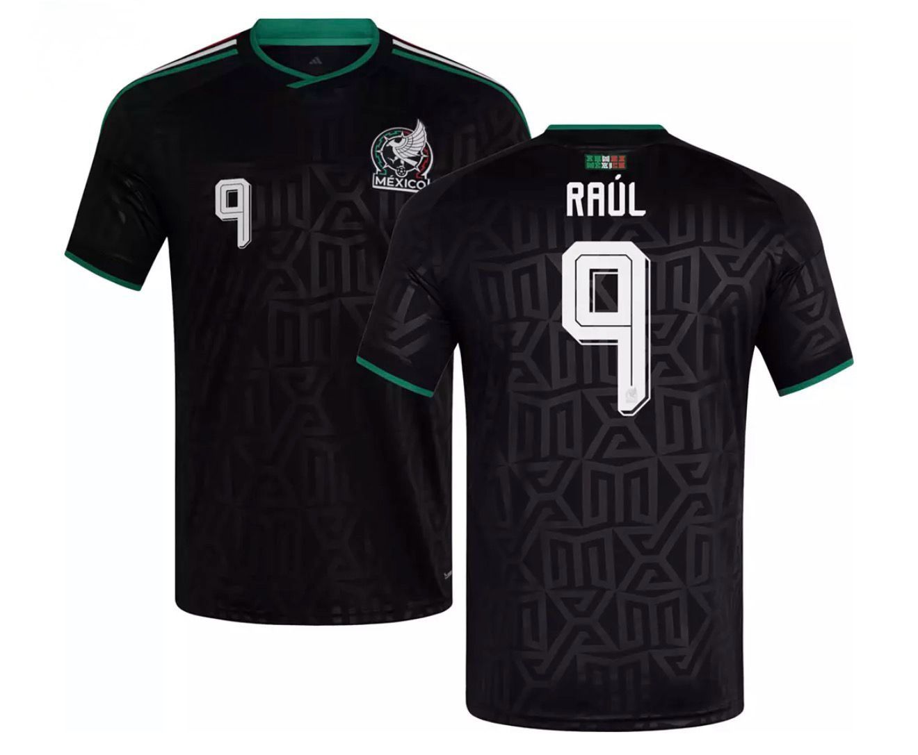 RAUL #9 MEXICO THIRD 26-27 SOCCER KIT