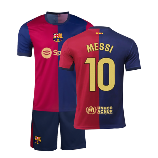 MESSI #10 BARCELONA HOME 24-25 SOCCER KIT