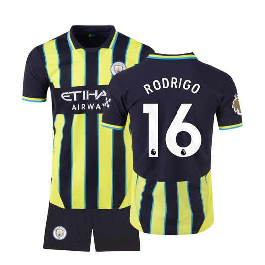 RODRI #16 MAN CITY AWAY 24-25 SOCCER KIT