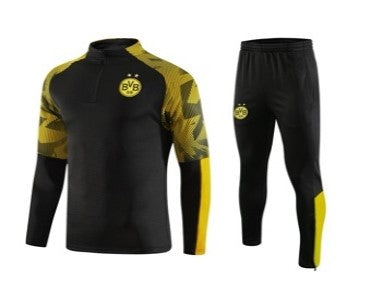 YOUTH BLACK  DORTMUND TRAINING SUIT