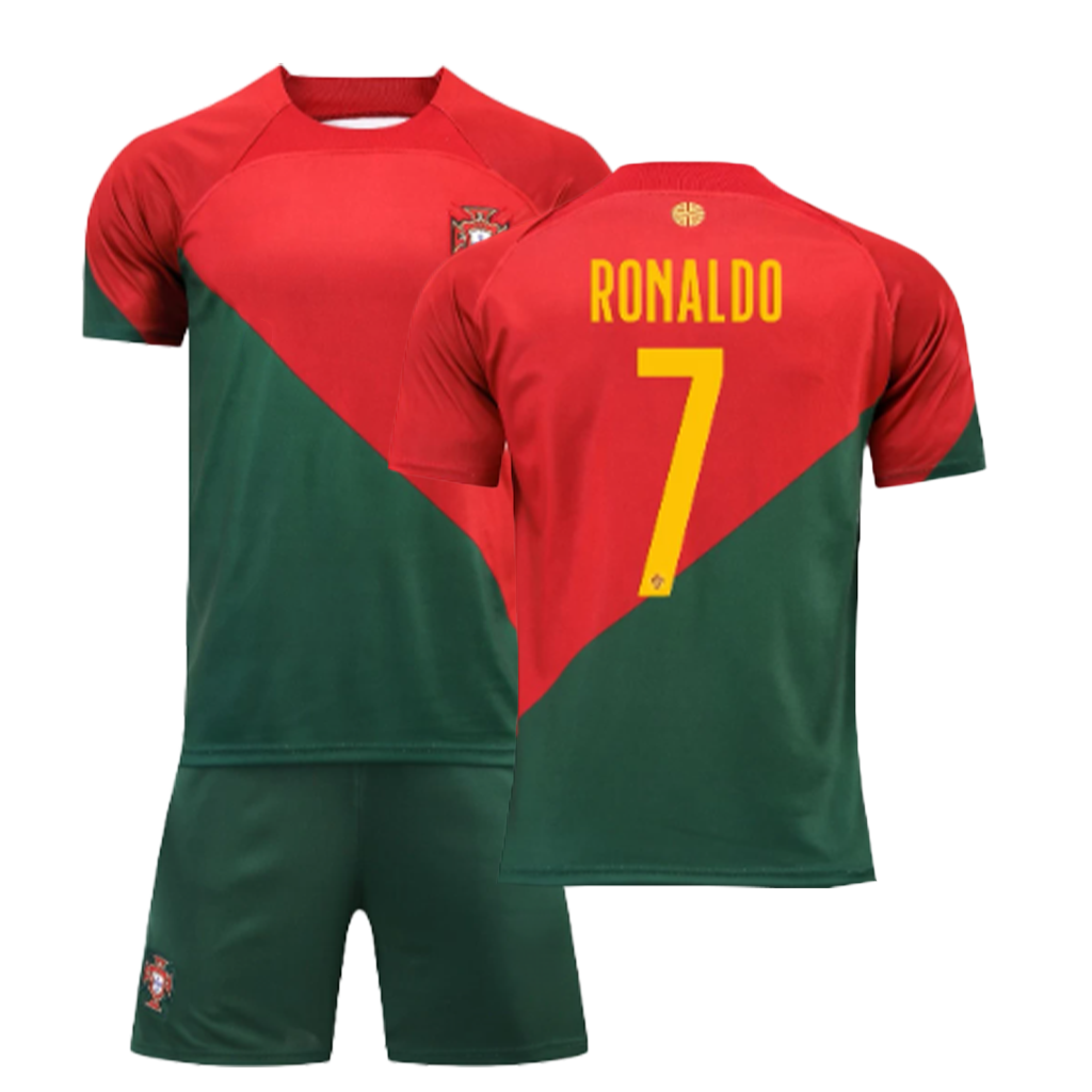 RONALDO #7 PORTUGAL HOME 23-24 SOCCER KIT