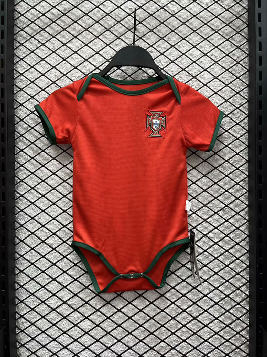 RONALDO #7 PORTUGAL HOME ONESIES 25-26