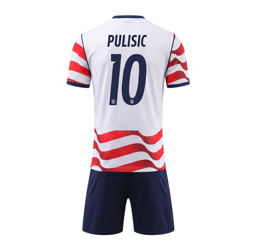 PULISIC #10 USA HOME 26-27 SOCCER KIT