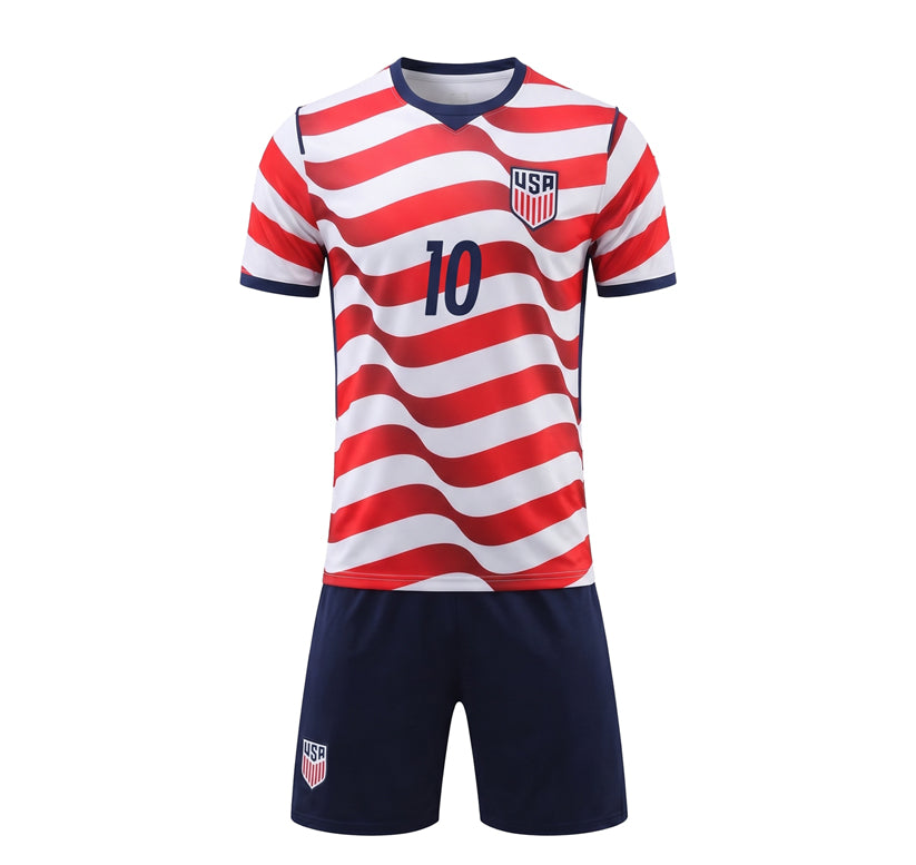 PULISIC #10 USA HOME 26-27 SOCCER KIT