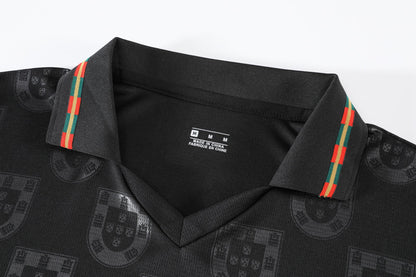 RONALDO #7 PORTUGAL BLACK 26-27 SOCCER KIT