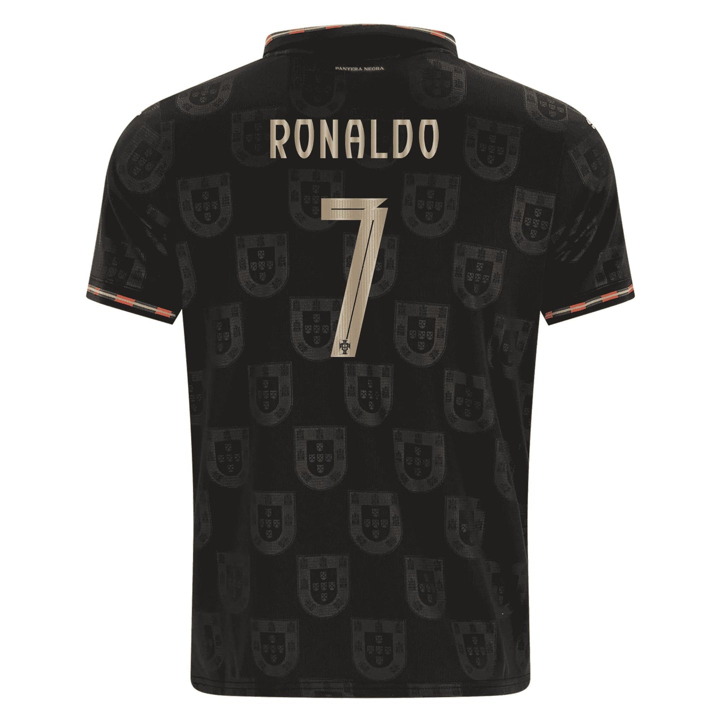 RONALDO #7 PORTUGAL BLACK 26-27 SOCCER KIT