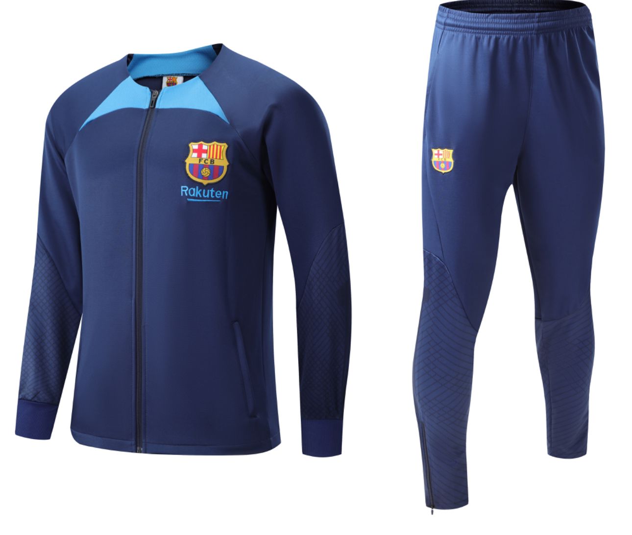 ADULT BLUE BARCELONA TRAINING SUIT